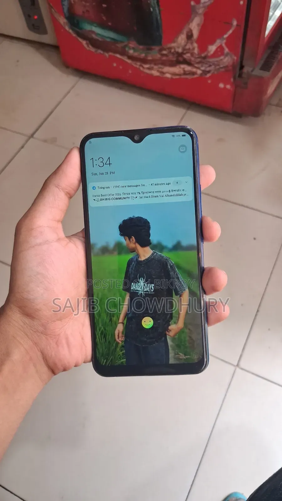 Vivo Y15 64 GB Blue