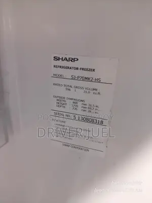 Big Size Fridge Sharp Brand