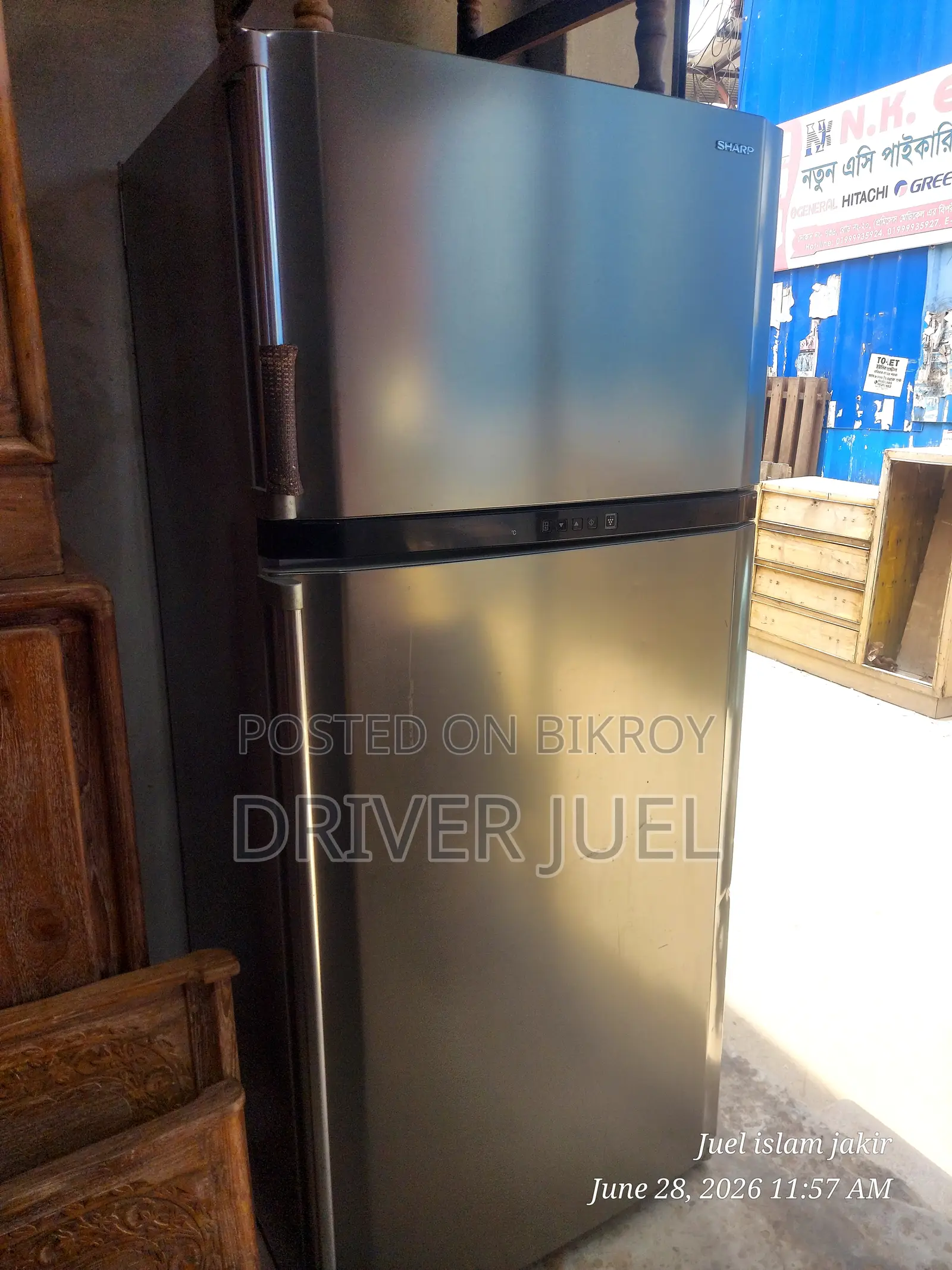 Big Size Fridge Sharp Brand
