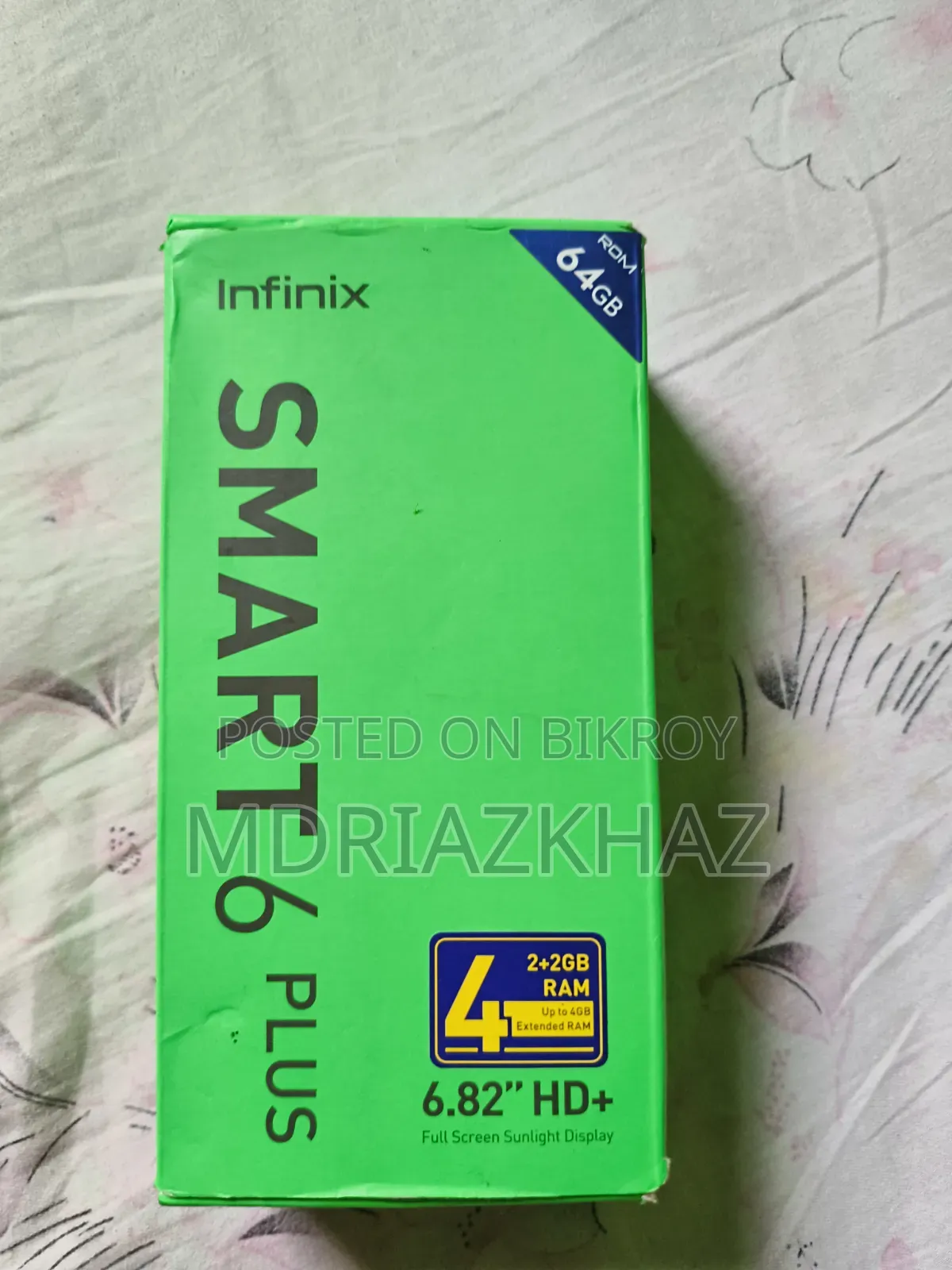 ইনফিনিক্স স্মার্ট ৬ প্লাস ৩২ জিবি পার্পল