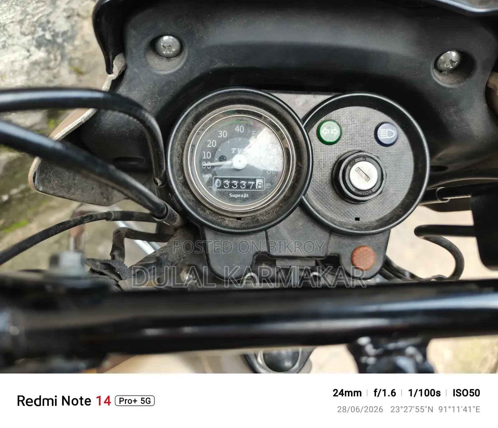 TVS XL 100 2024 Gold