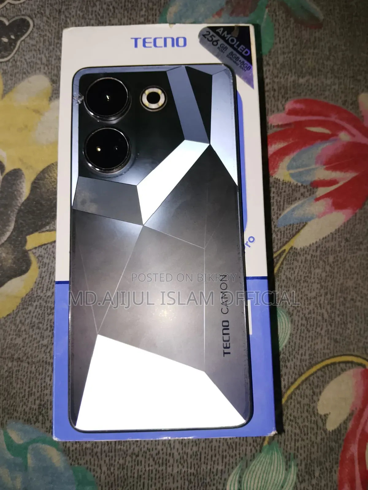 Tecno Camon 20 Pro 256 GB Black