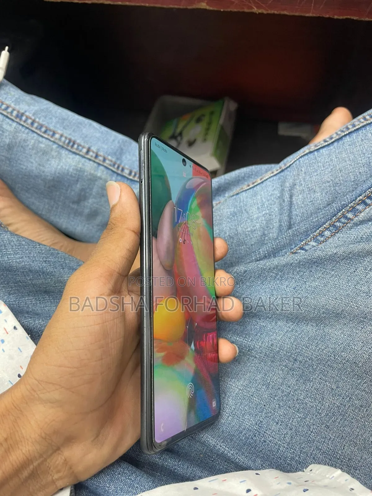 Samsung Galaxy A71 128 GB Blue
