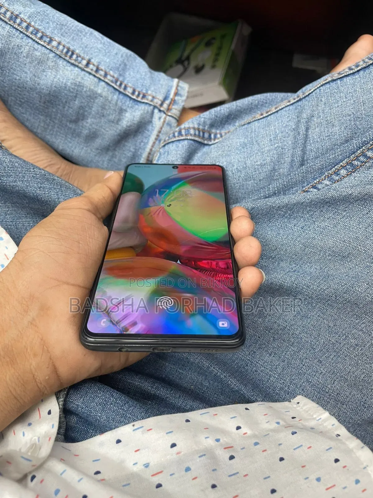 Samsung Galaxy A71 128 GB Blue