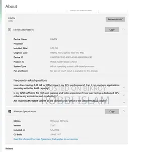 Desktop Computer 8GB Intel Core i5 HDD+SSD 128GB