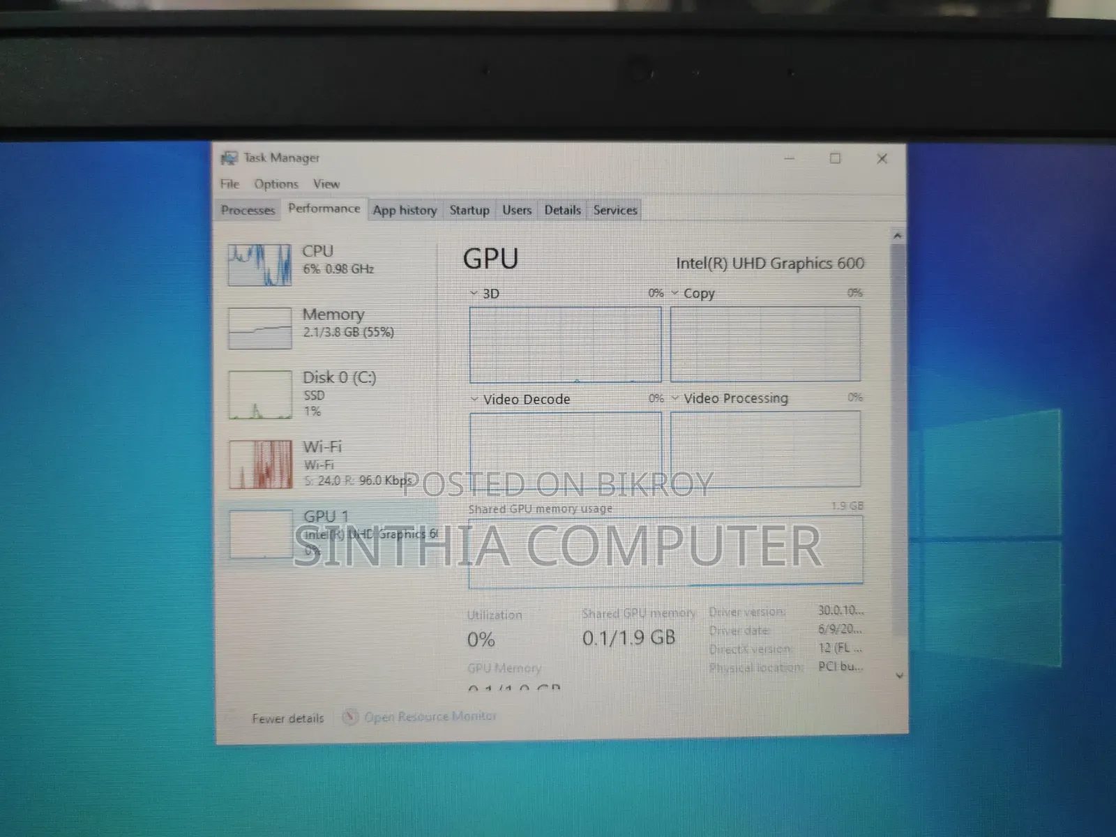 Laptop Lenovo ThinkPad 11e 4GB Intel Celeron SSHD (Hybrid) 128GB
