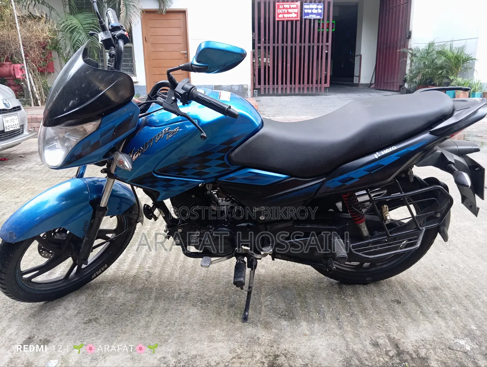 Hero Ignitor 125 Techno 2022 Blue