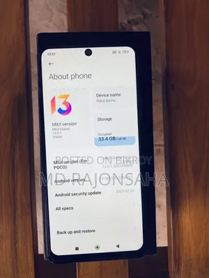 New Xiaomi Poco X3 Pro 128 GB Blue