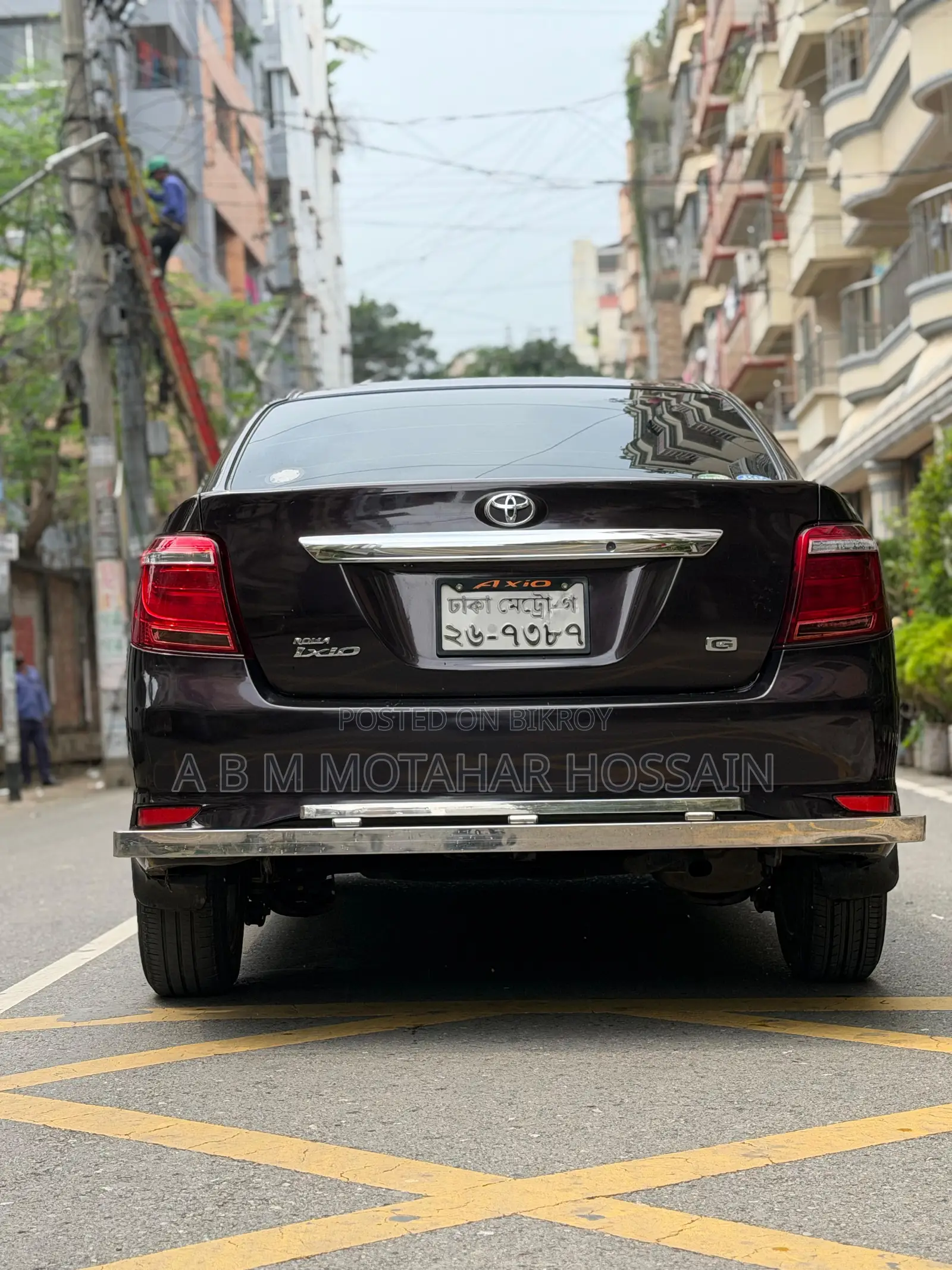 টয়োটা এক্সিও ১.৫ জি ২ডব্লিউডি ২০১৫ মেরুন