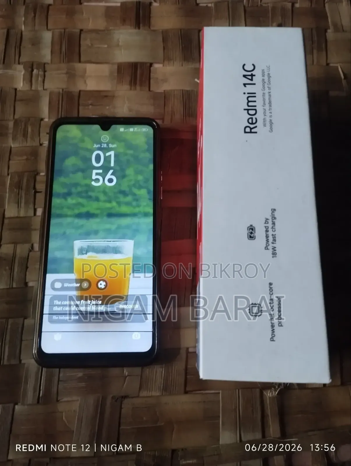 Xiaomi Redmi 14C 256 GB Black