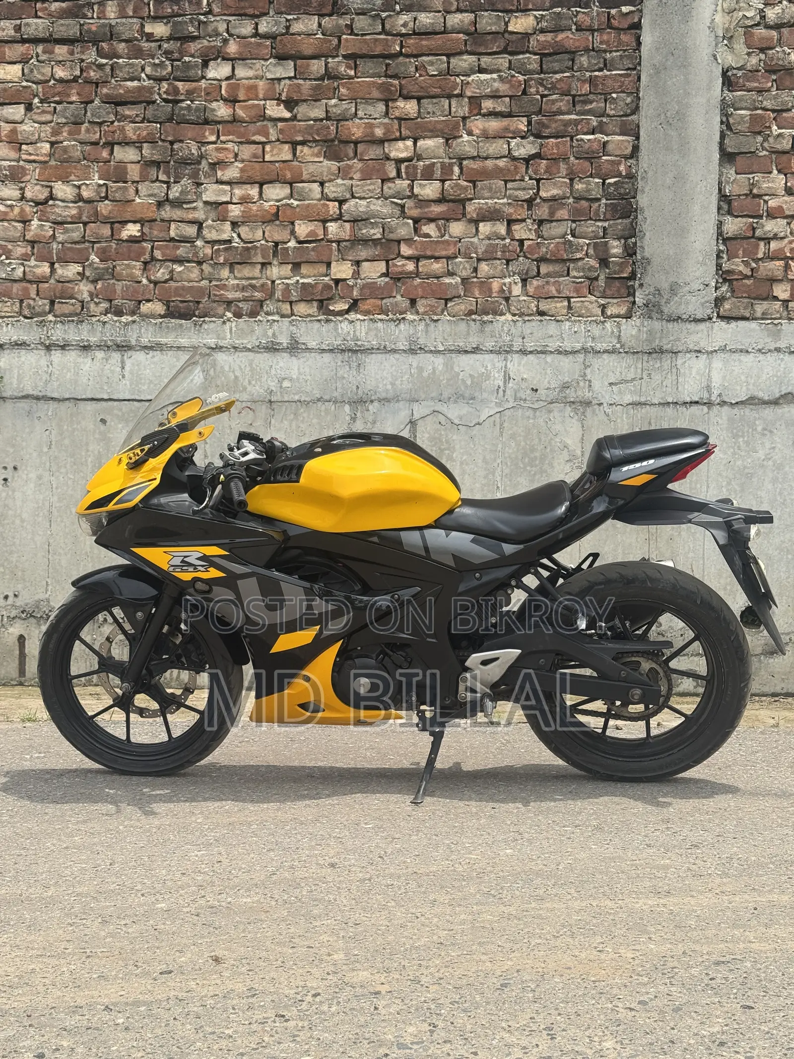 Suzuki GSX-R150 2022 Yellow