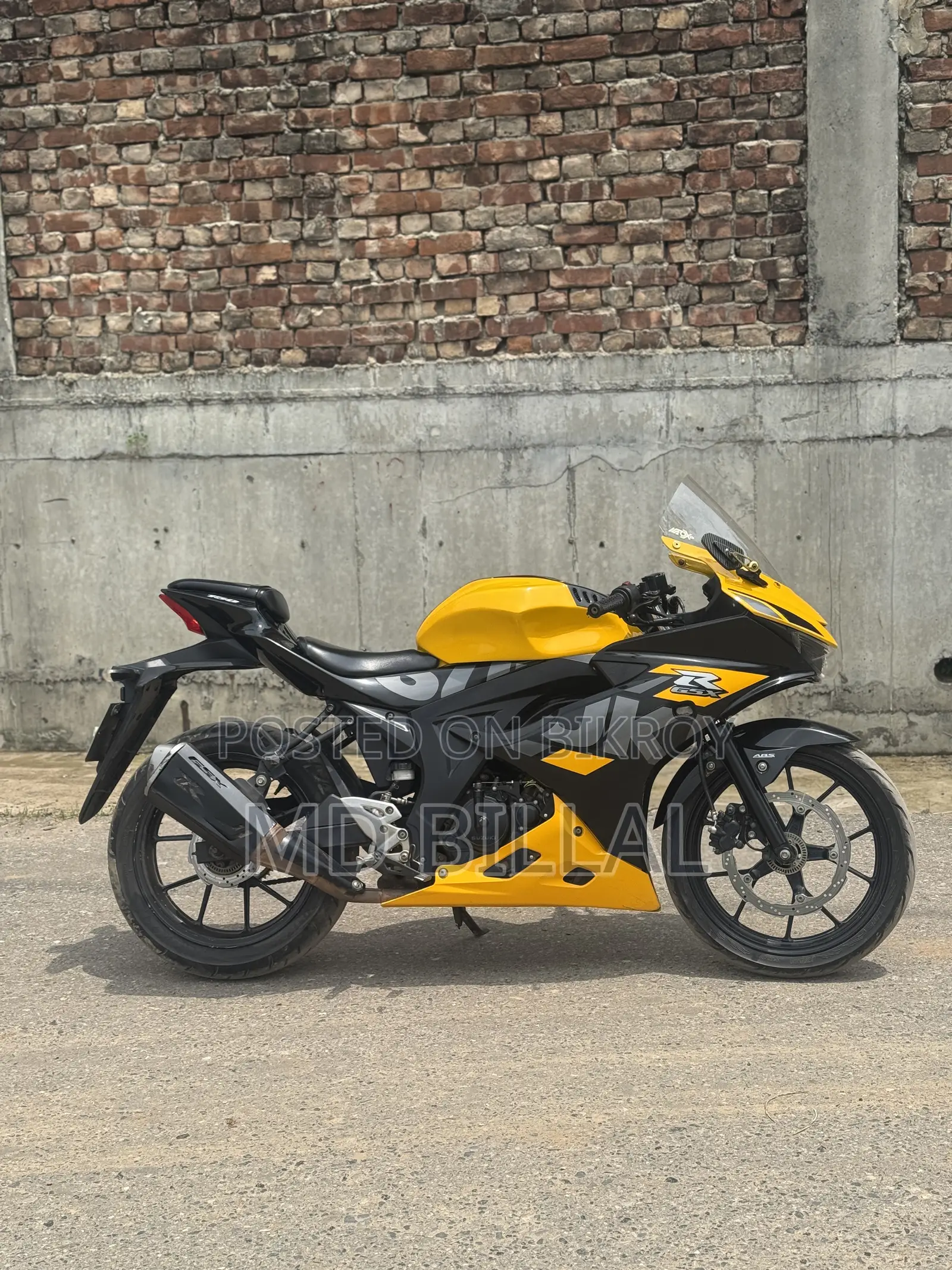 Suzuki GSX-R150 2022 Yellow