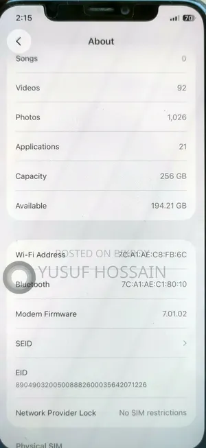 Apple iPhone 11 Pro 256 GB Blue