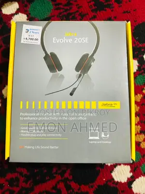 Jabra Evolve 20 Se Duo Ms Usb Headset