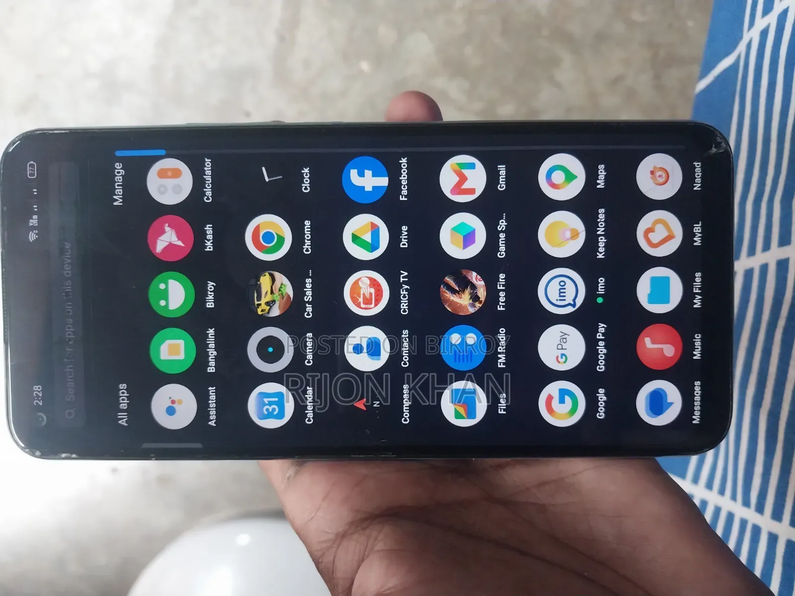 Realme C17 128 GB White