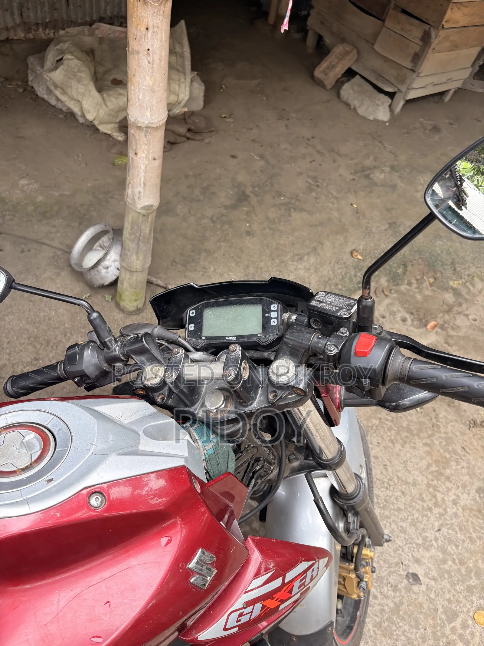 Suzuki Gixxer Monotone 2019 Red