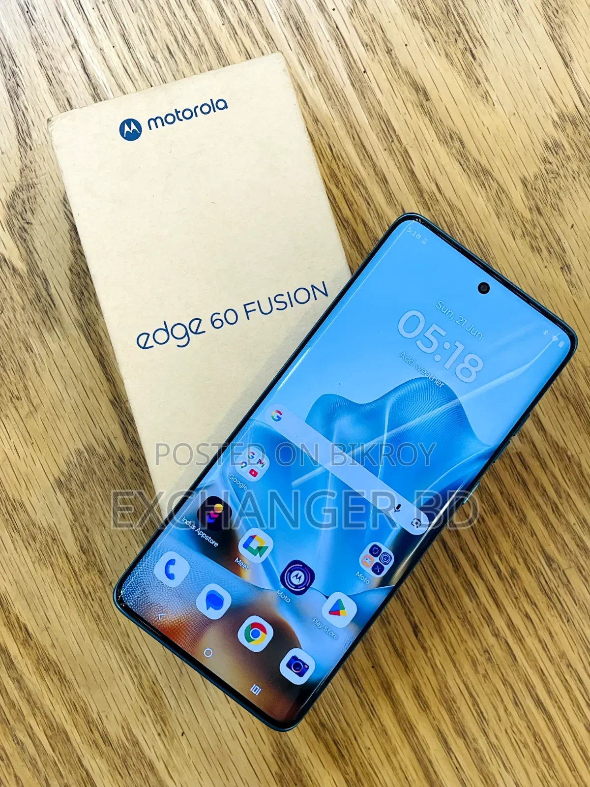 Motorola Edge 60 Fusion 256 GB Blue