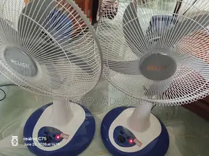 Click Charger Stand Fan 16" With Light 12 Hours Backup