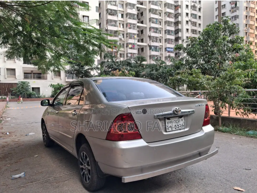 New Toyota Corolla Verso Automatic 2003 Gold