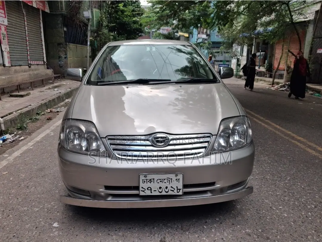 New Toyota Corolla Verso Automatic 2003 Gold