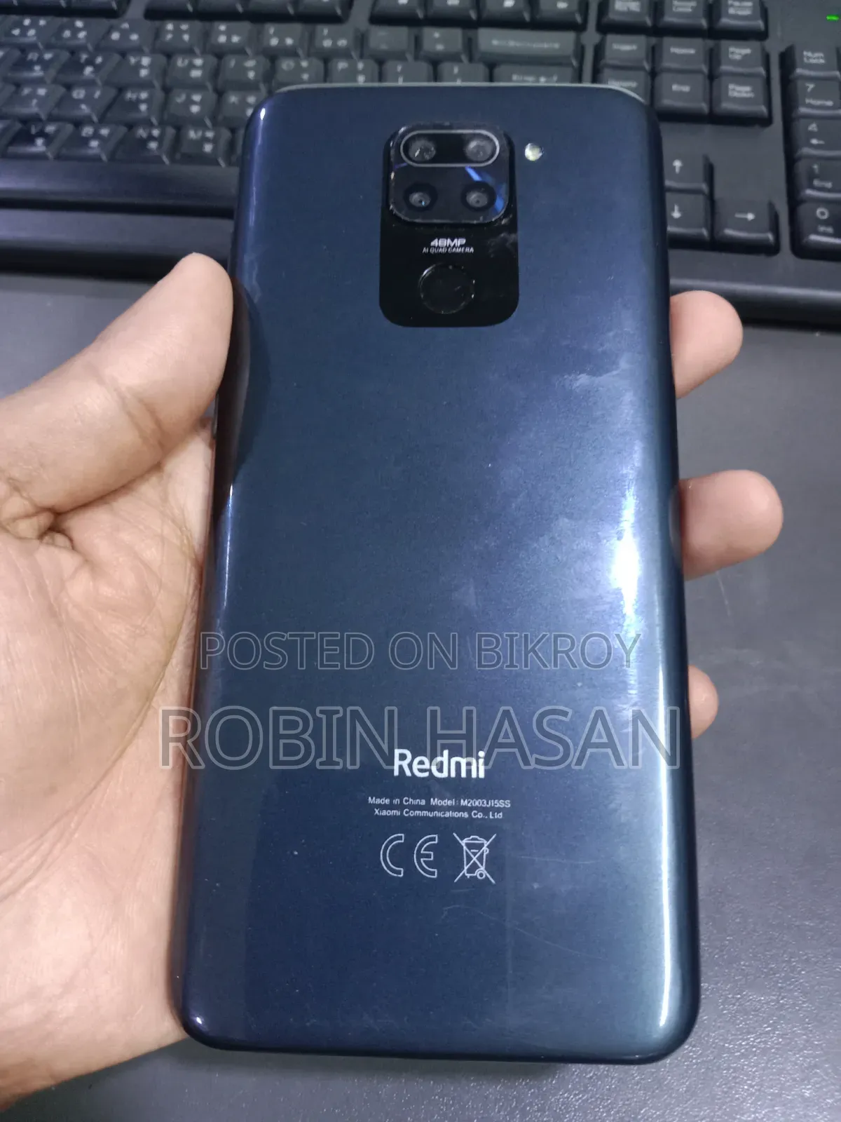 Xiaomi Redmi Note 9 128 GB Black