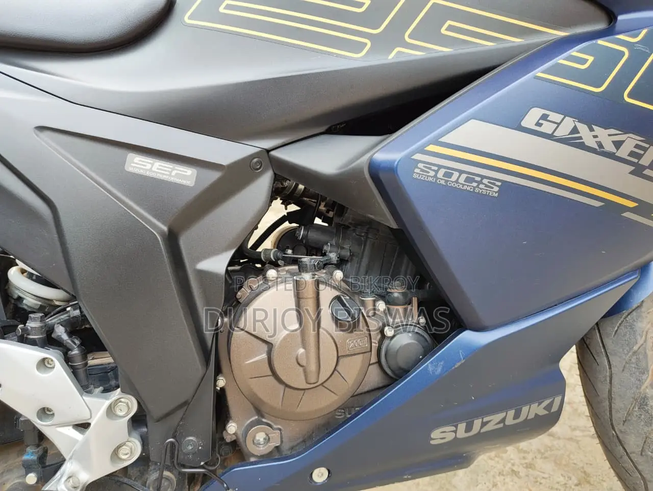 Suzuki Gixxer Fi ABS 2025 Blue