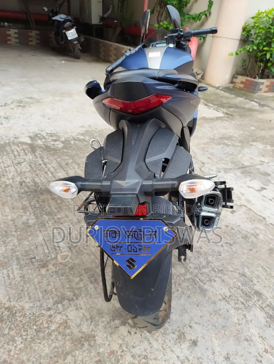 Suzuki Gixxer Fi ABS 2025 Blue