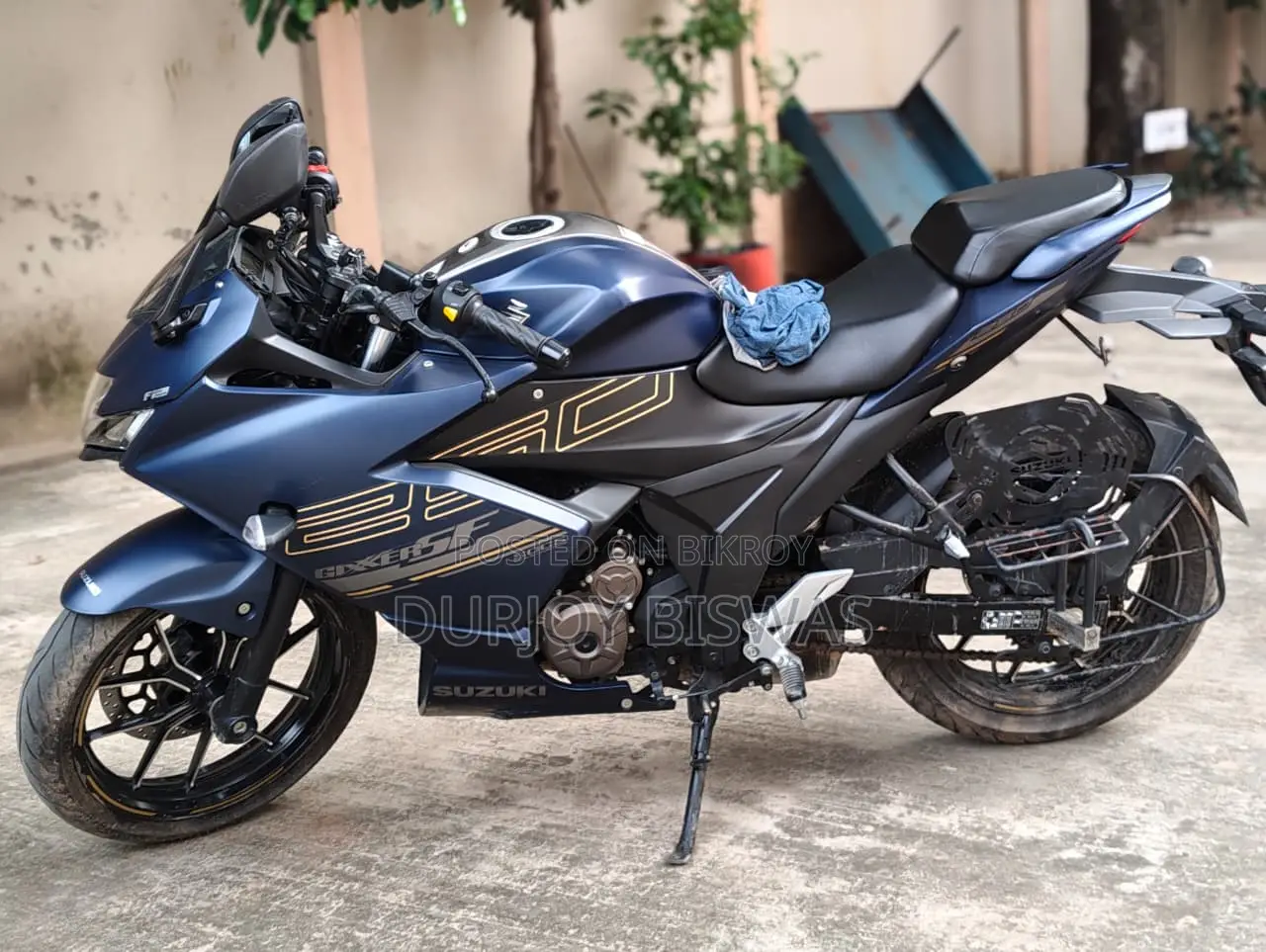 Suzuki Gixxer Fi ABS 2025 Blue