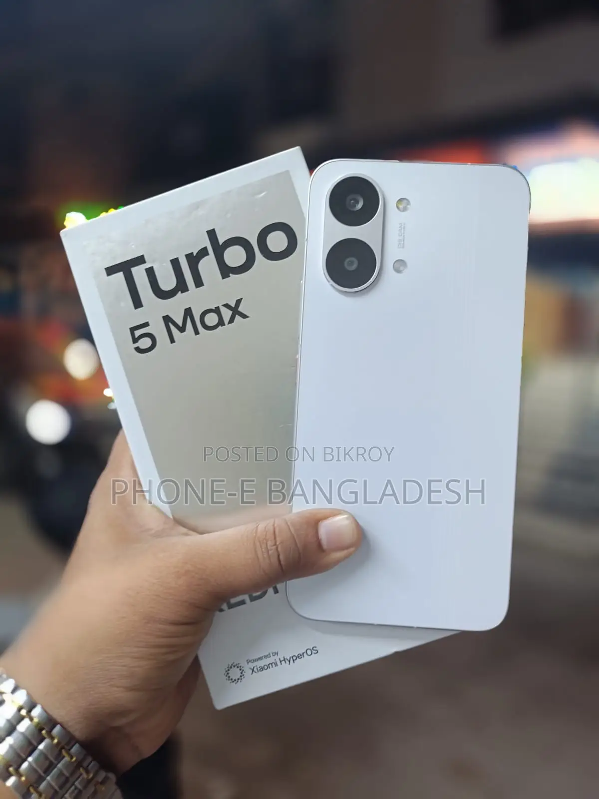Xiaomi Redmi Turbo 5 Max 256 GB White