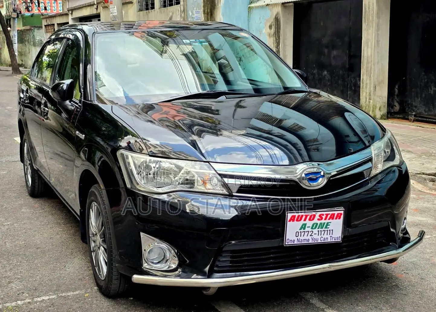 Toyota Axio 1.5 Hybrid 2WD 2014 Black