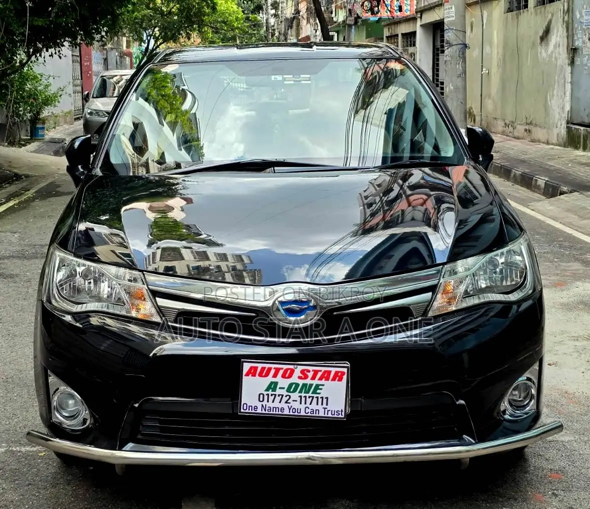 Toyota Axio 1.5 Hybrid 2WD 2014 Black