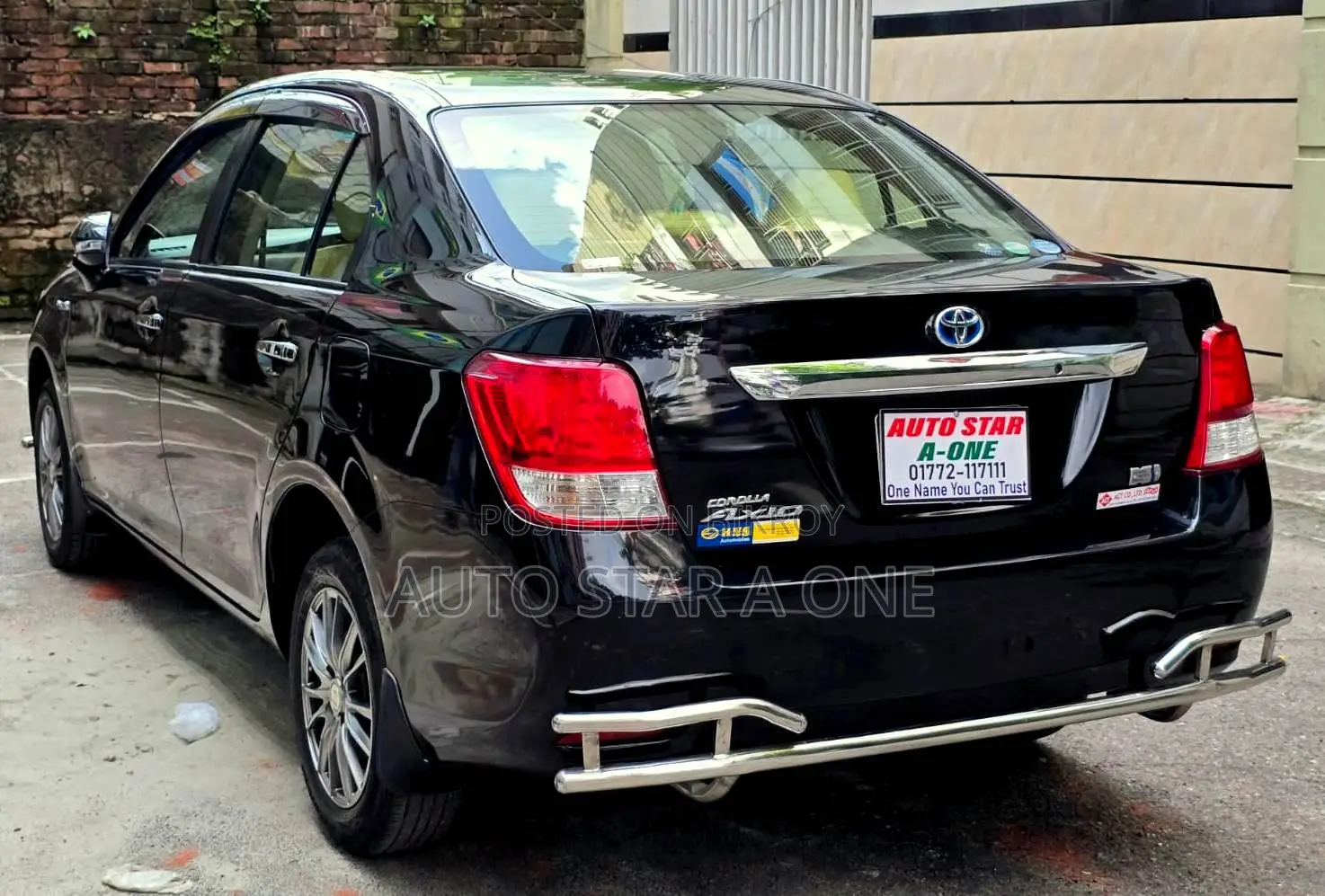 Toyota Axio 1.5 Hybrid 2WD 2014 Black
