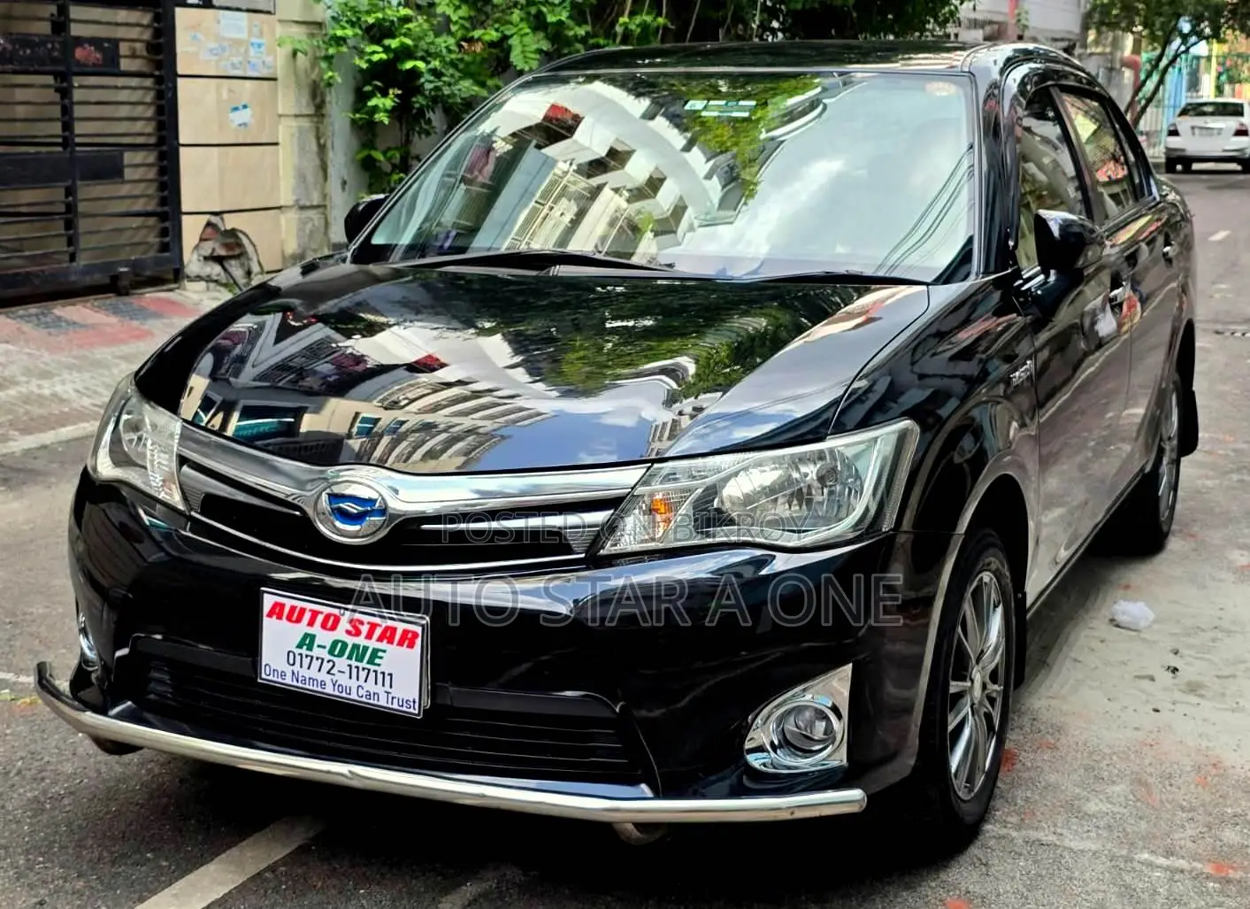 Toyota Axio 1.5 Hybrid 2WD 2014 Black