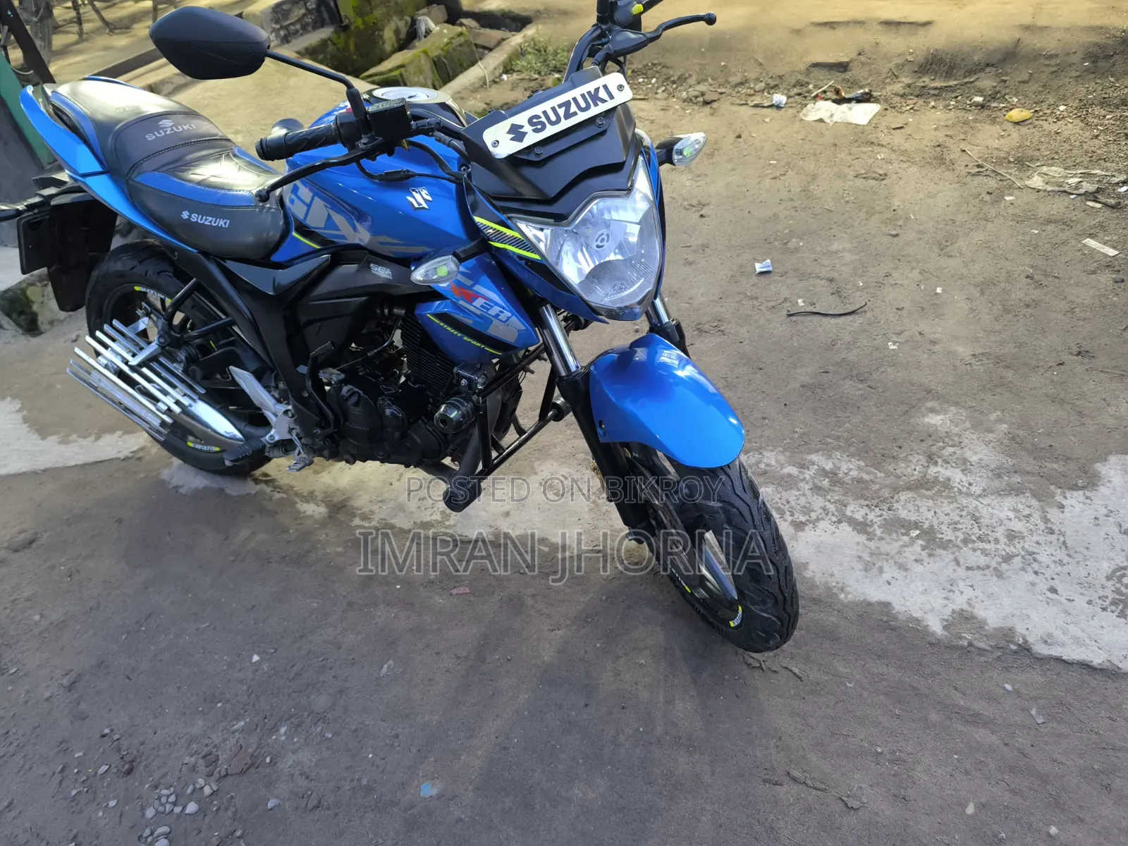 Suzuki Gixxer Monotone 2023 Blue