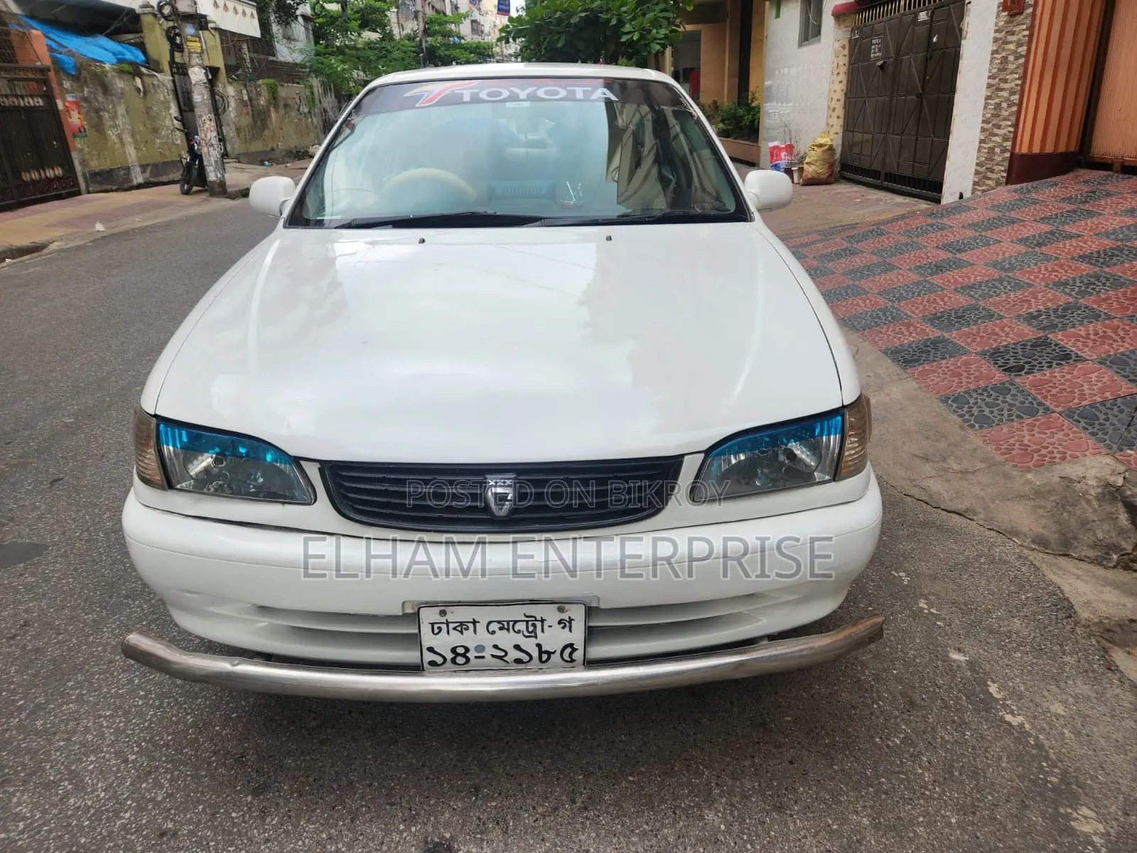 টয়োটা করোলা ১.৬ সেডান ১৯৯৭ সাদা
