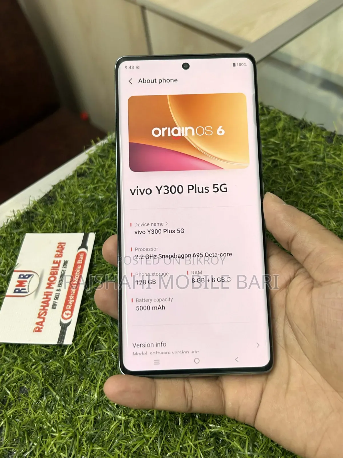 Vivo Y300 Plus 128 GB Green