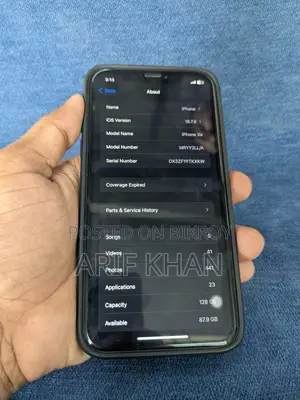 Apple iPhone XR 128 GB Black