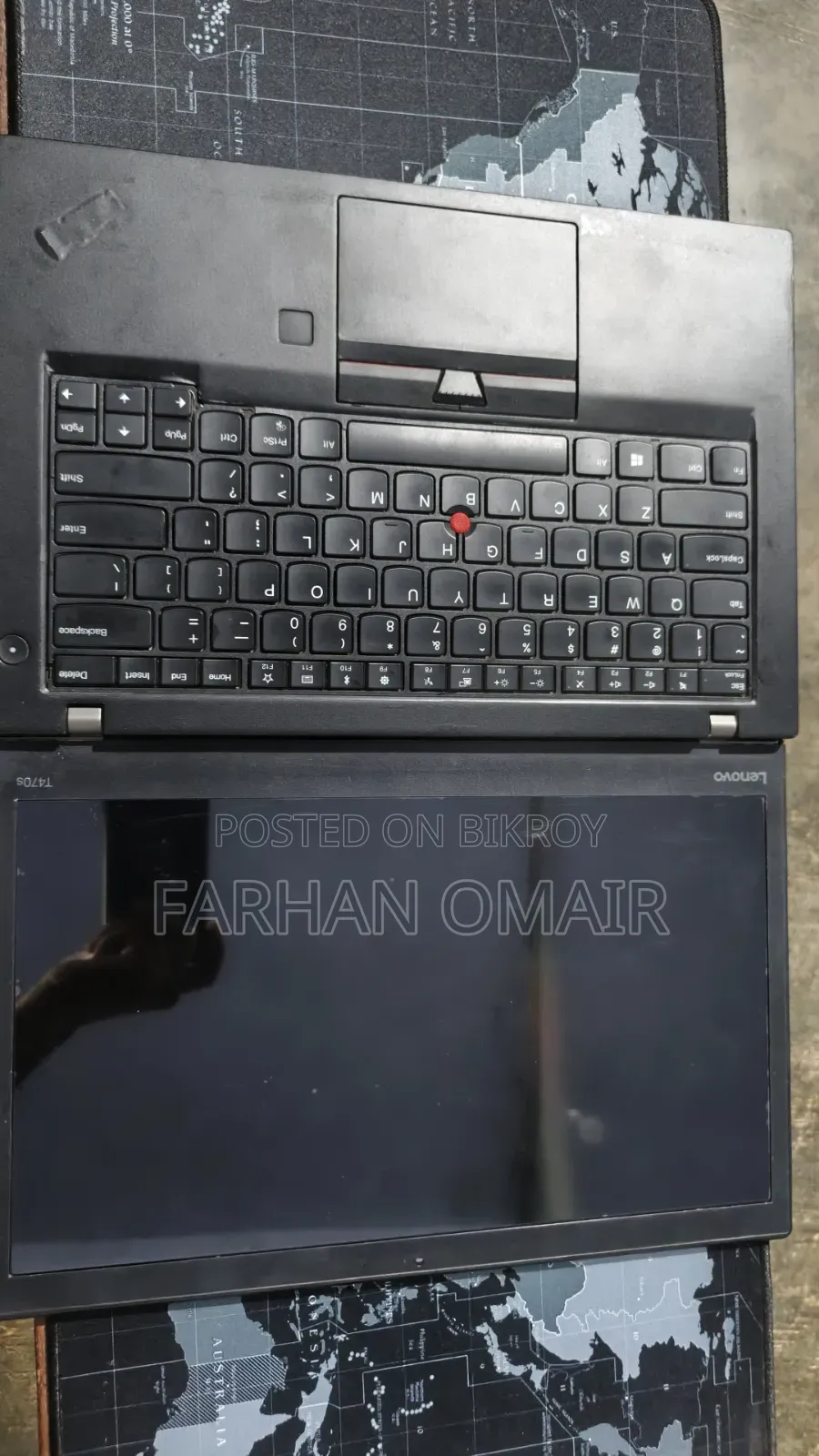 Laptop Lenovo ThinkPad T470s 8GB Intel Core i5 SSD 256GB