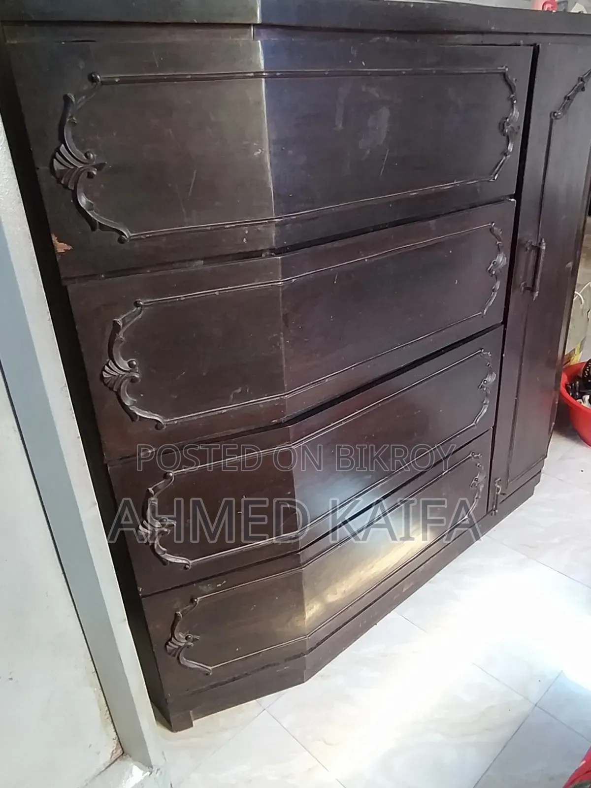 Mahogany Wood Wardrobe