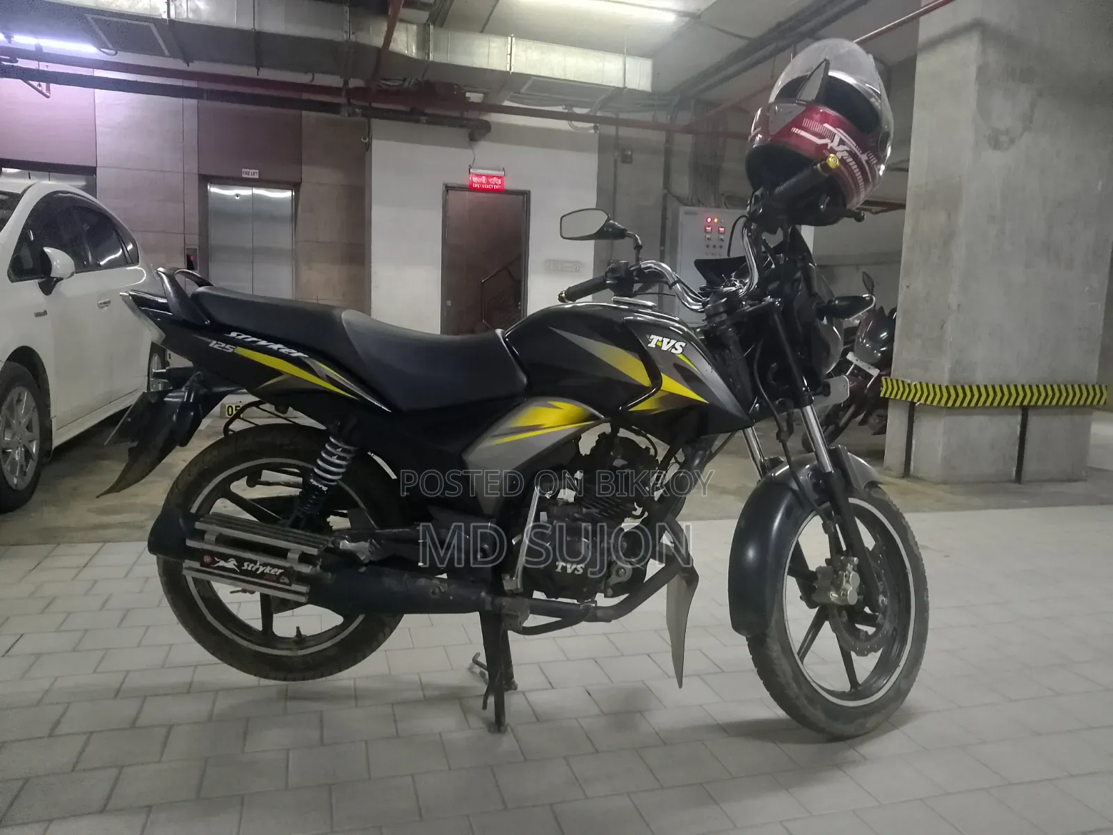 TVS Stryker 125 2019 Yellow