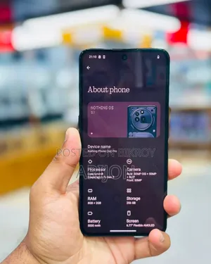 নাথিং ফোন ৩এ প্রো ২৫৬ জিবি ব্ল্যাক