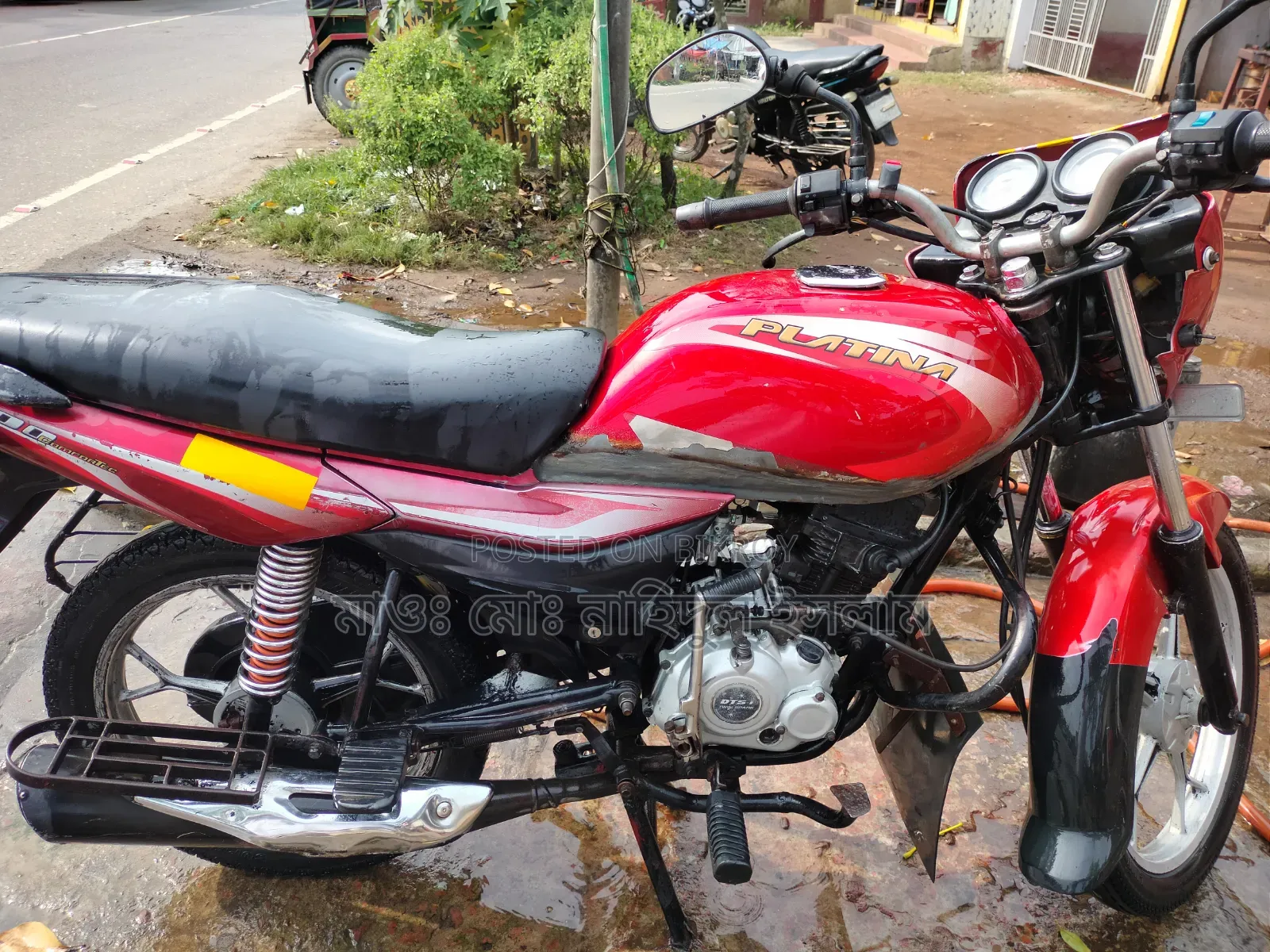 Bajaj Platina 100 2018 Red