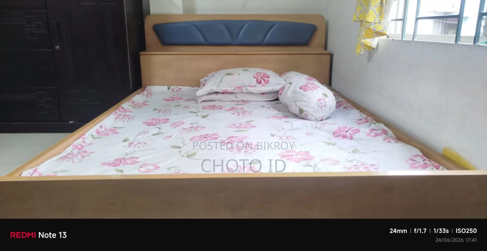 Otobi Original King Bed With Headboard Storage | Used | Good Condition