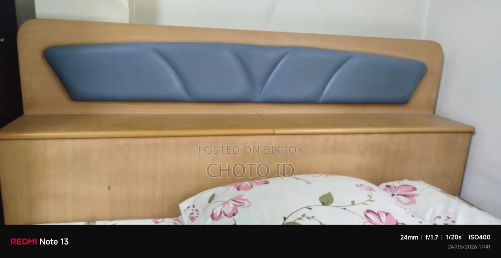 Otobi Original King Bed With Headboard Storage | Used | Good Condition