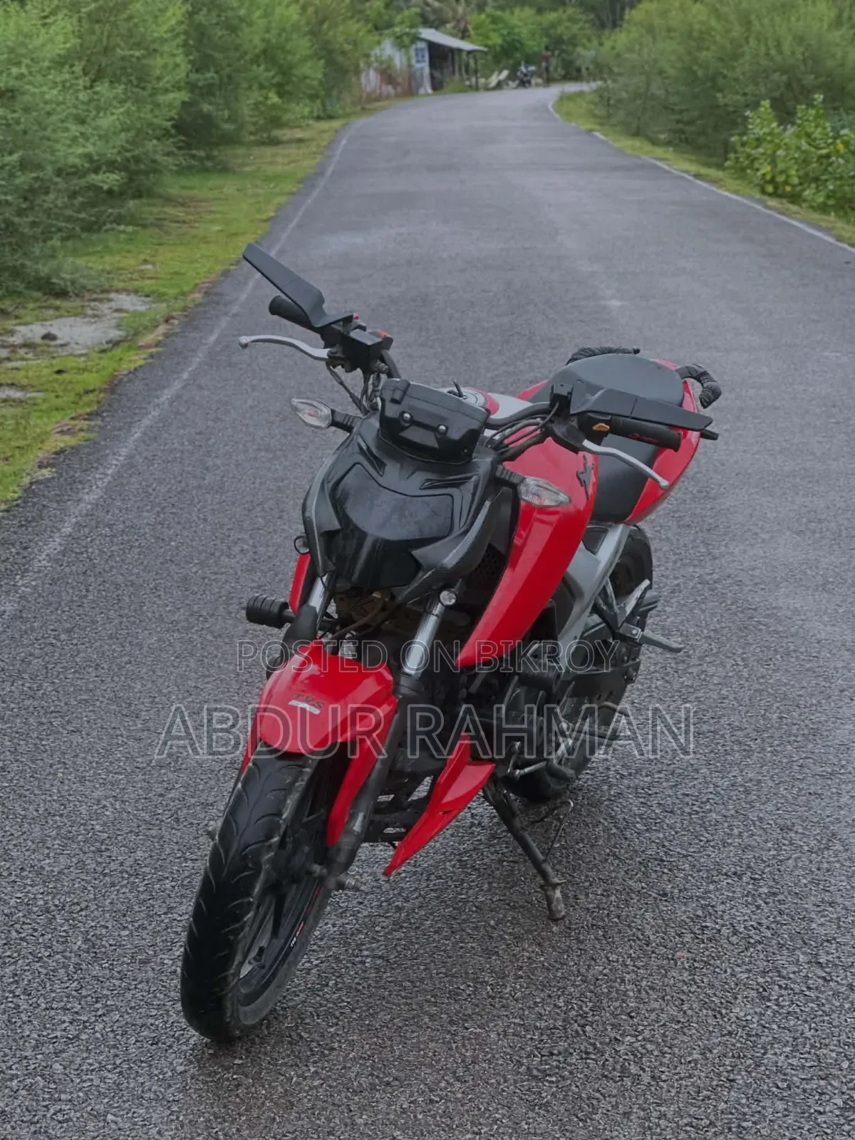 TVS Apache 160 4V 2021 Red