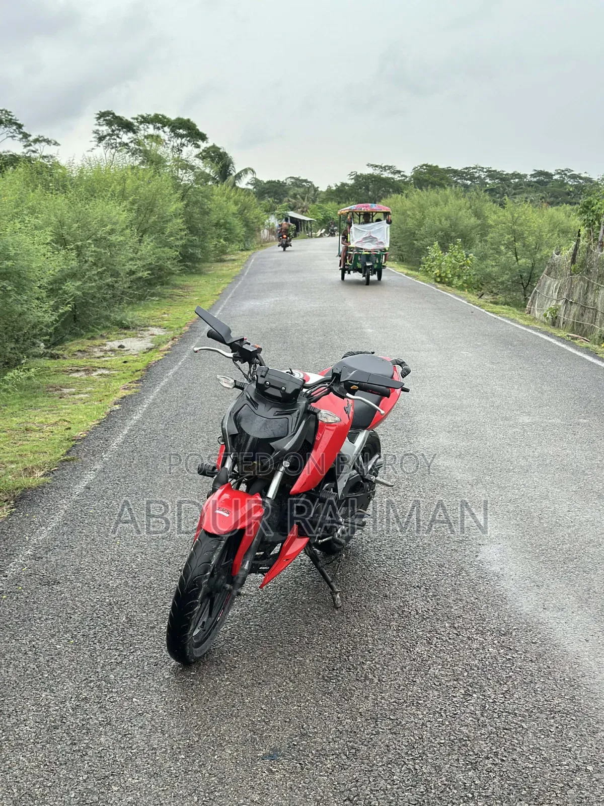 TVS Apache 160 4V 2021 Red