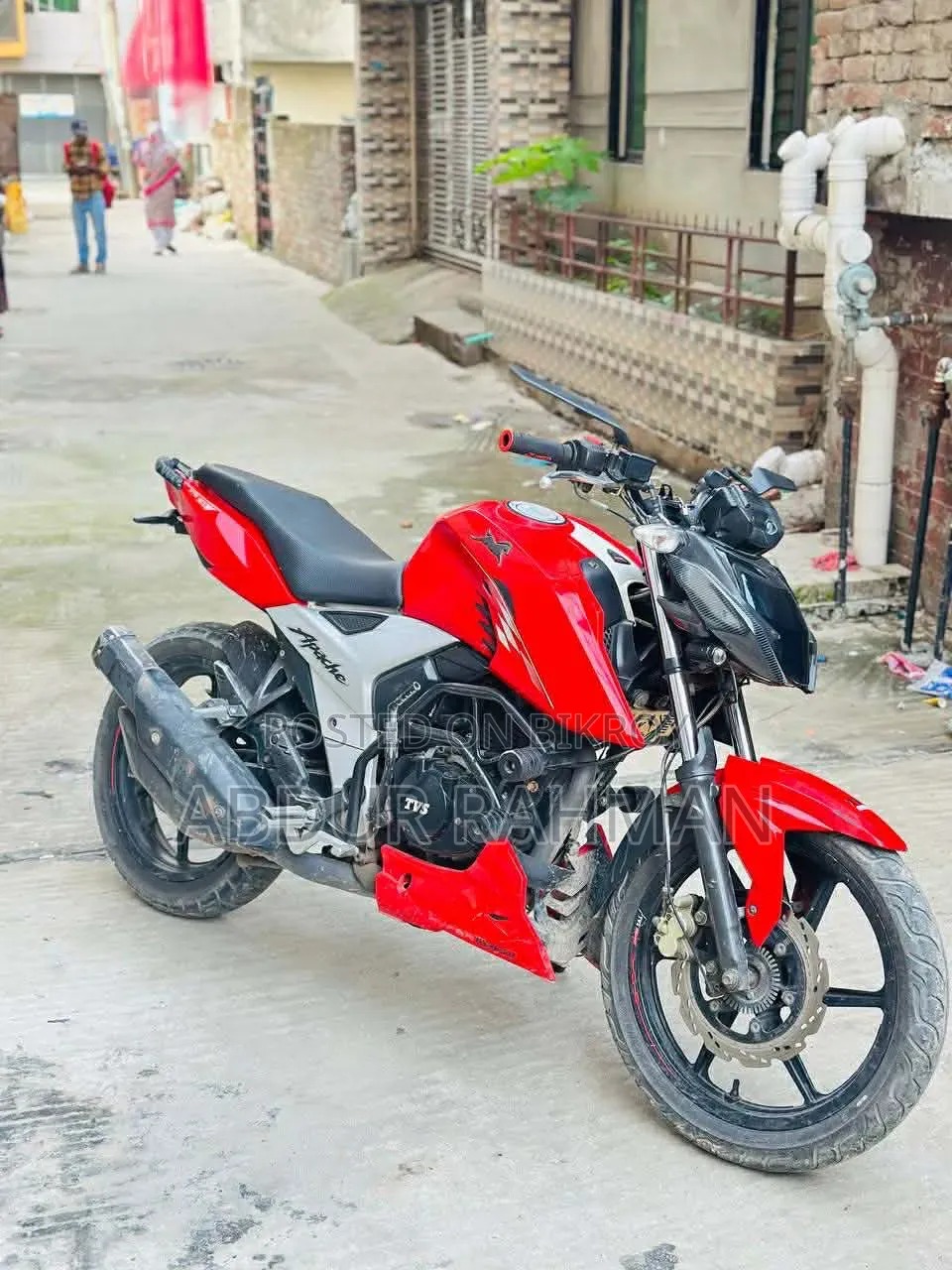 TVS Apache 160 4V 2021 Red