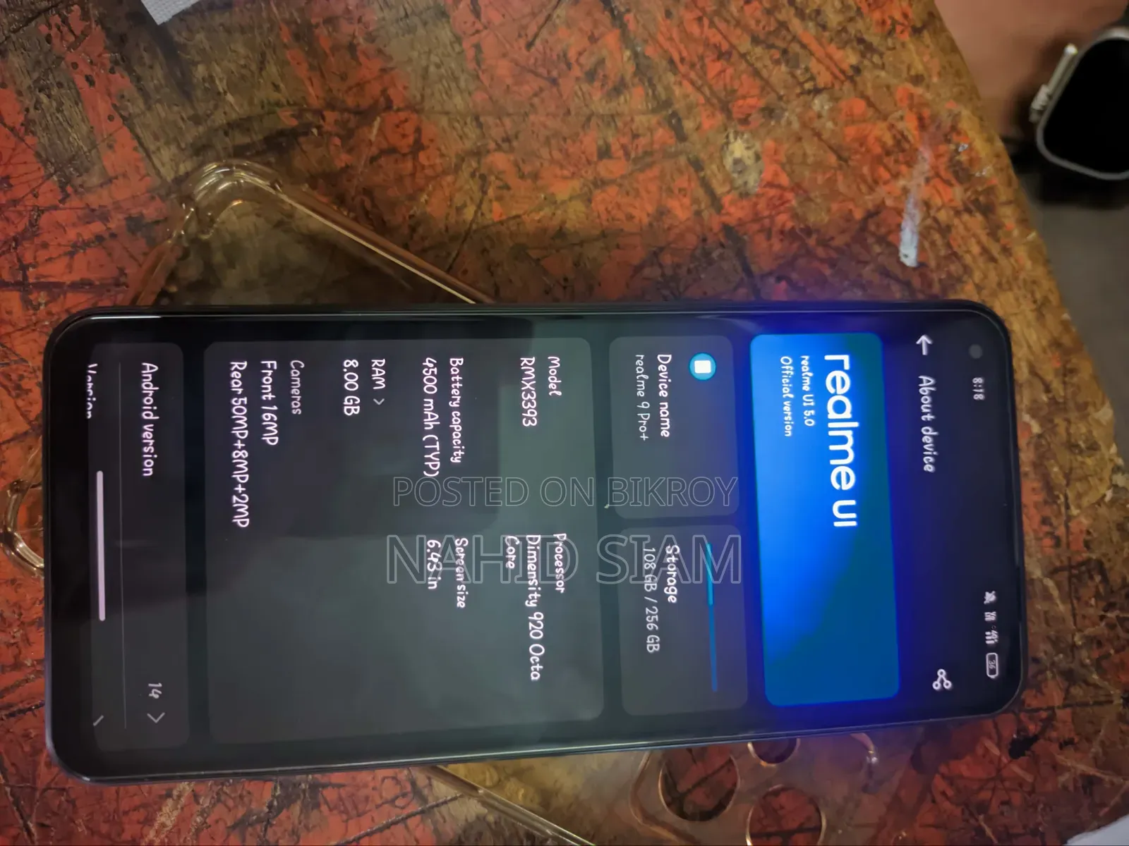 Realme 9 Pro+ 256 GB Blue