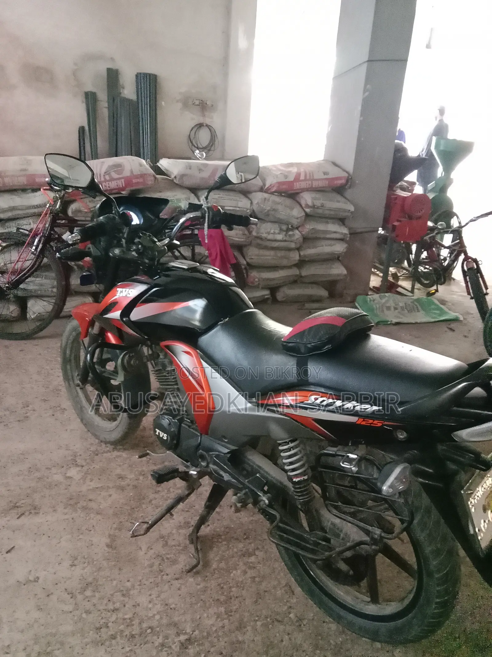 TVS Stryker 125 2019 Red