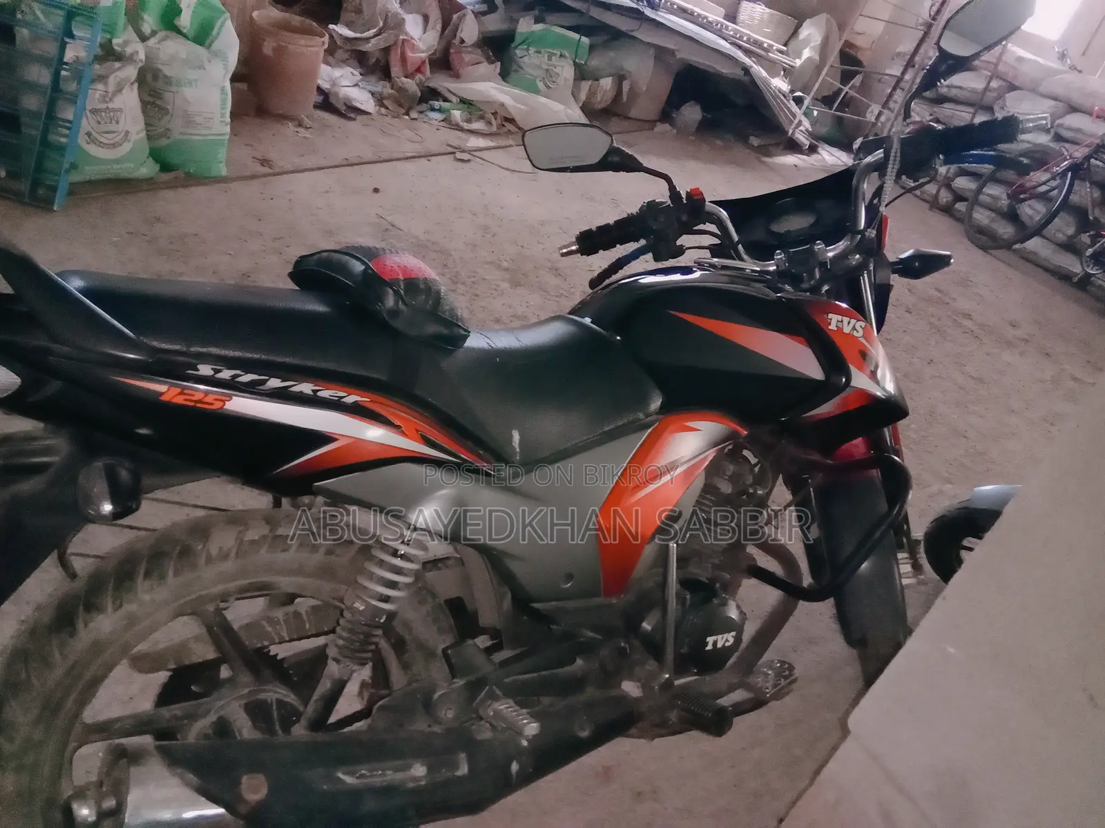 TVS Stryker 125 2019 Red
